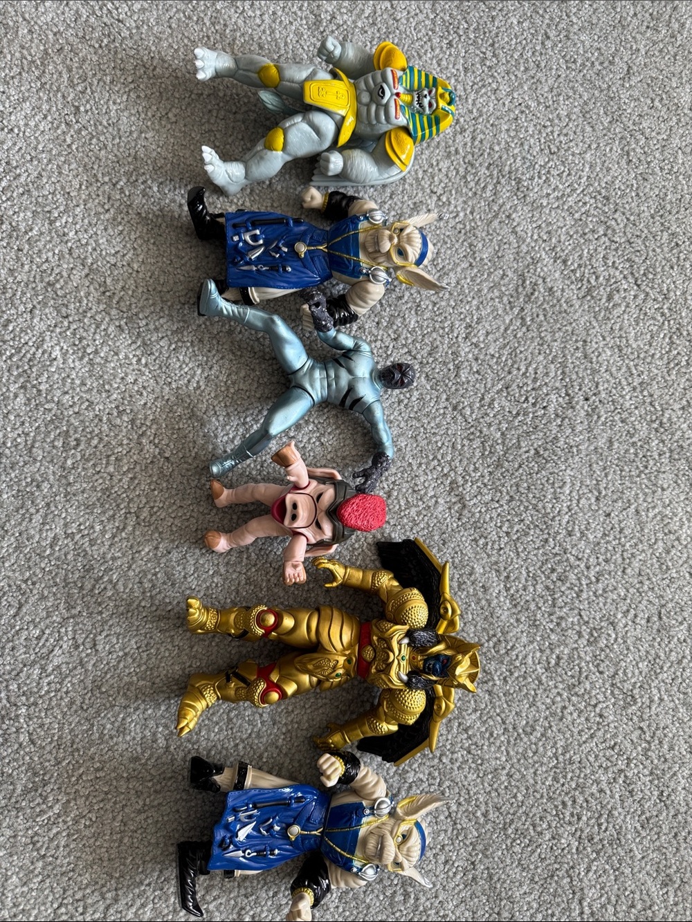 1990s Mighty morphin Villian Assorted Kids Action Figures